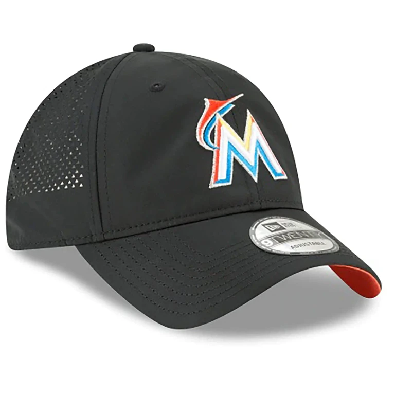 Men's MLB Miami Marlins 920 Perf Piv Hook & Loop Hats