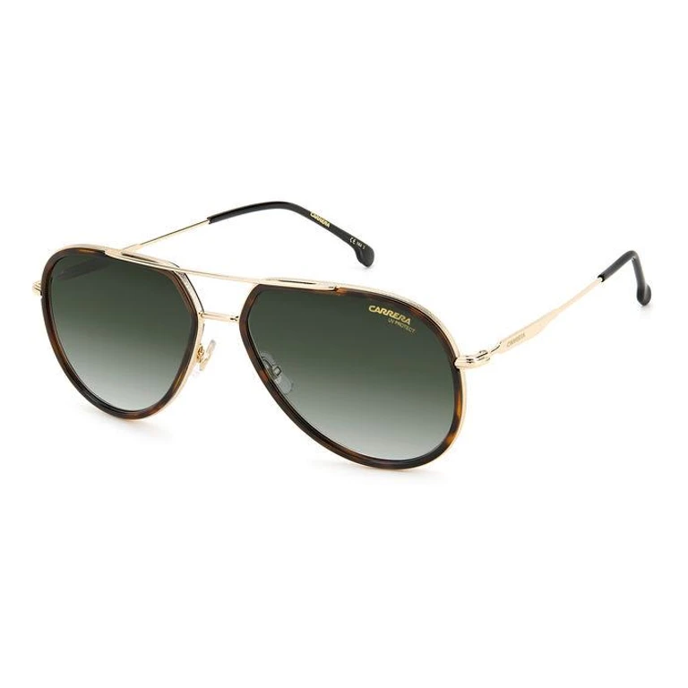 Carrera Green Shaded Pilot Unisex Sunglasses CARRERA 295/S 0086/9K 58
