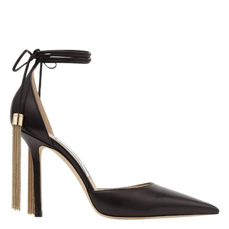 Eris 100 Nappa Pointed-Toe Pumps