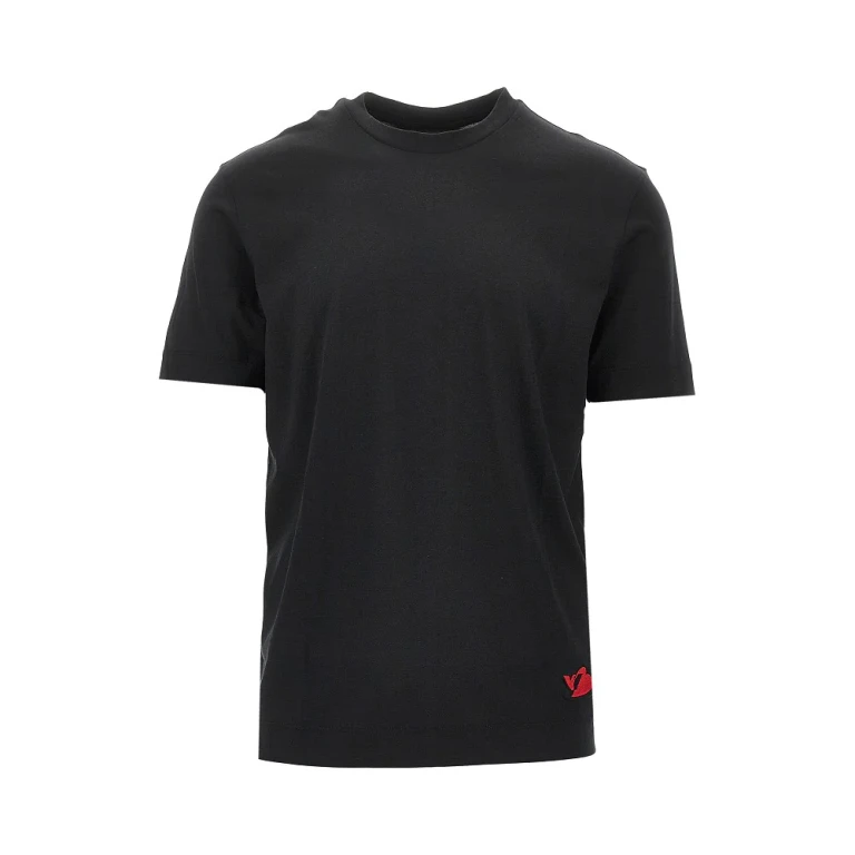 Emporio Armani Eagle Heart geborduurd T-shirt heren maat S