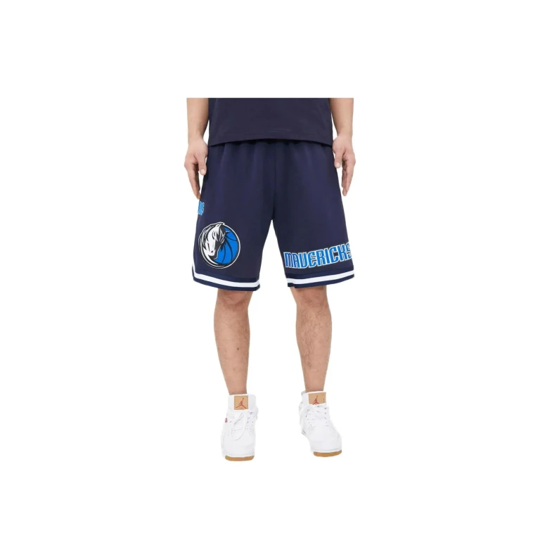Dallas Mavericks Pro Team Men Jogger Shorts Midnight Navy