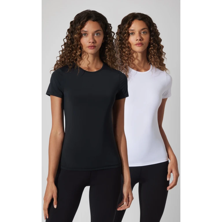 2 Pk Air Cloud Jersey Short Sleeve Shirt