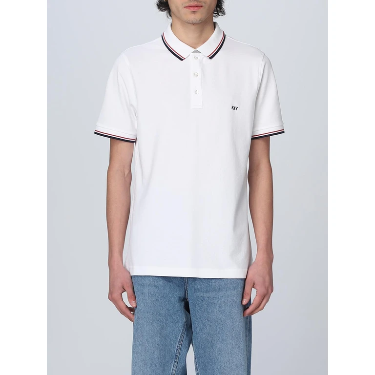 Polo Shirt Men color White (NPMB246140STDWB001)