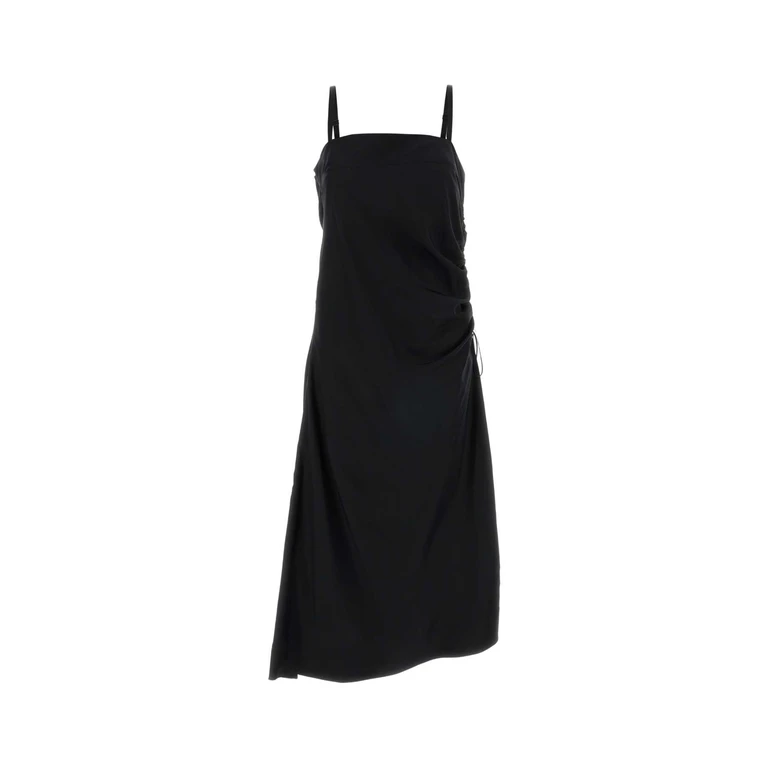 Carven 6261k21075 N999 Deepblack Exterior: Silk Abiti
