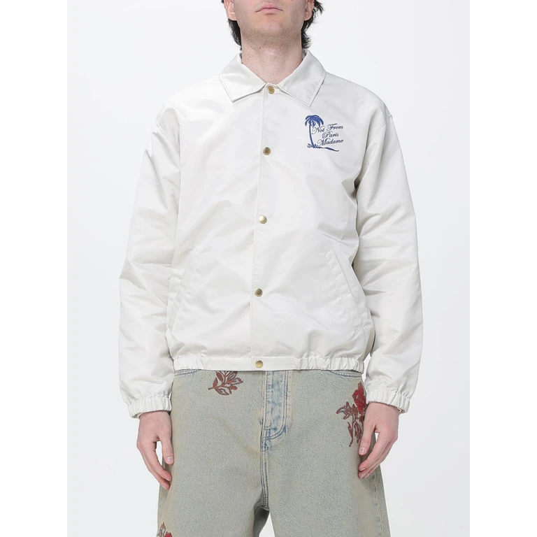 DRÔLE DE MONSIEUR Jacket Men color White (KJT277PA014OFFWHITE)