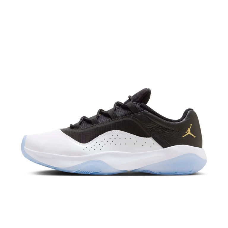 Men's Retro 11 Cmft Low 'Black White Gold' Sneakers