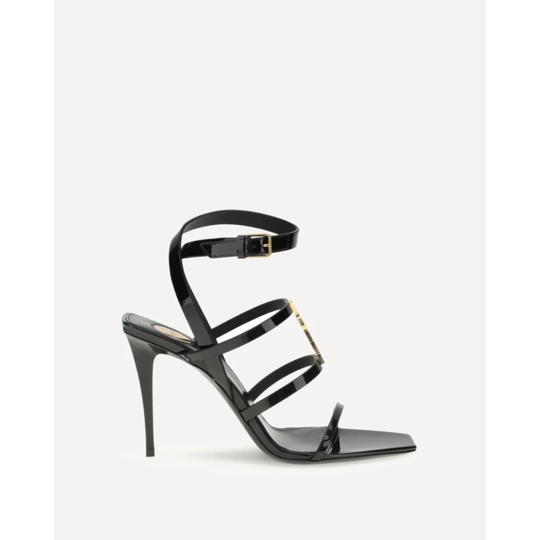 SAINT LAURENT Cassandra Sandals Female 40 (731606AAC40_2515)