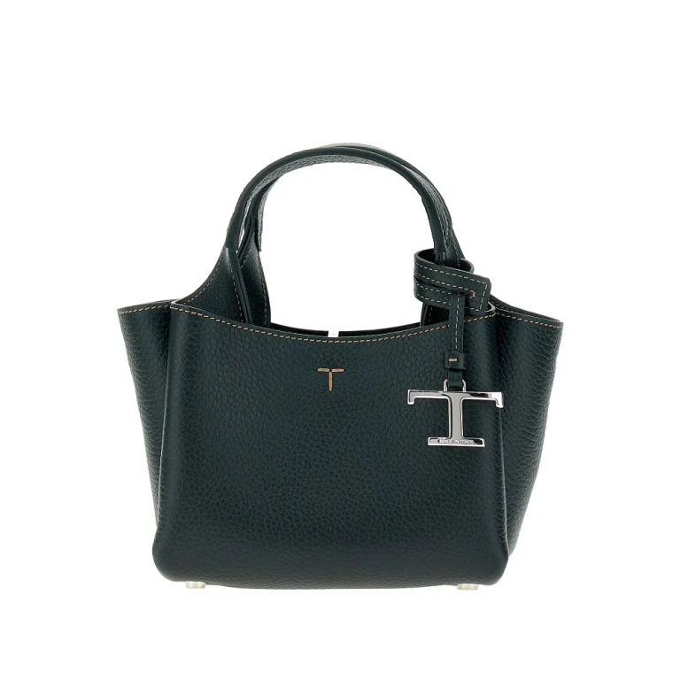 TODS Grained leather mini shopping bag Woman One Size