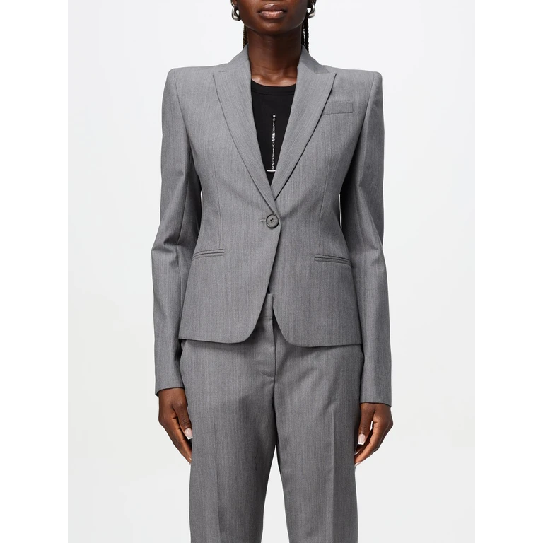 MCQUEEN Jacket Woman color Grey (811666QJAEK1015)