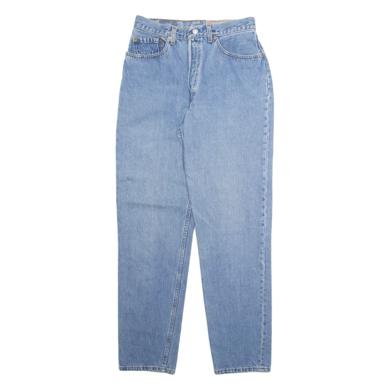 LEVI'S Womens Jeans Blue Regular Tapered W28 L32
