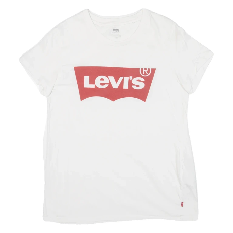 LEVI'S Mens T-Shirt White M