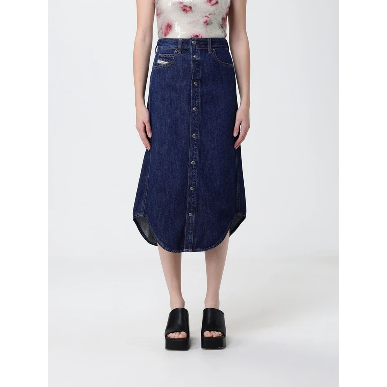 Skirt Woman color Denim (A181070IRAA01)