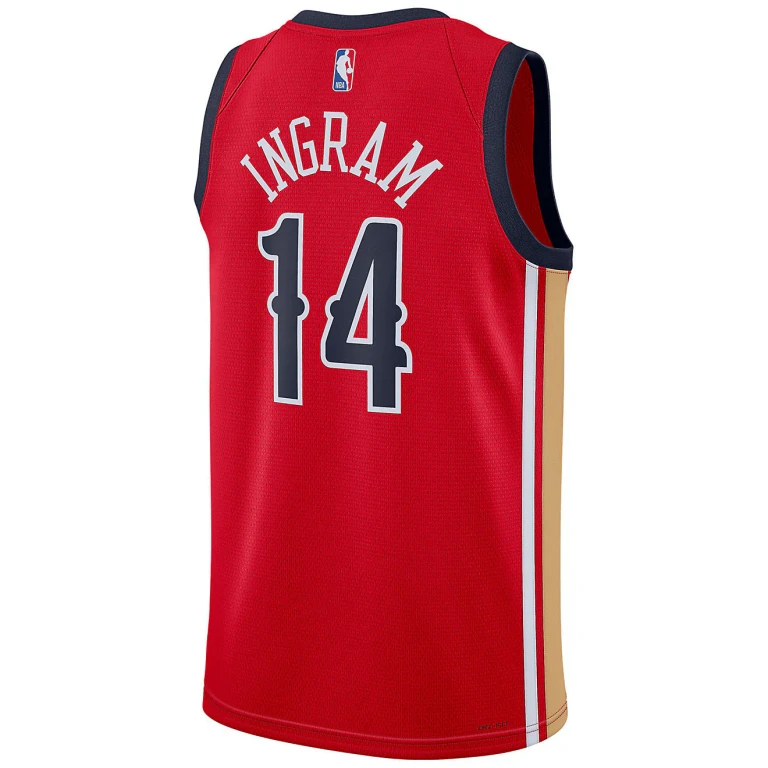 Men's NBA New Orleans Pelicans Ingram Swingman Jersey Statement Edition