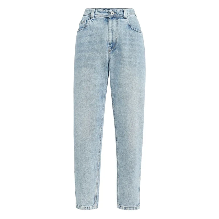 Brunello Cucinelli Baggy Tapered Jeans