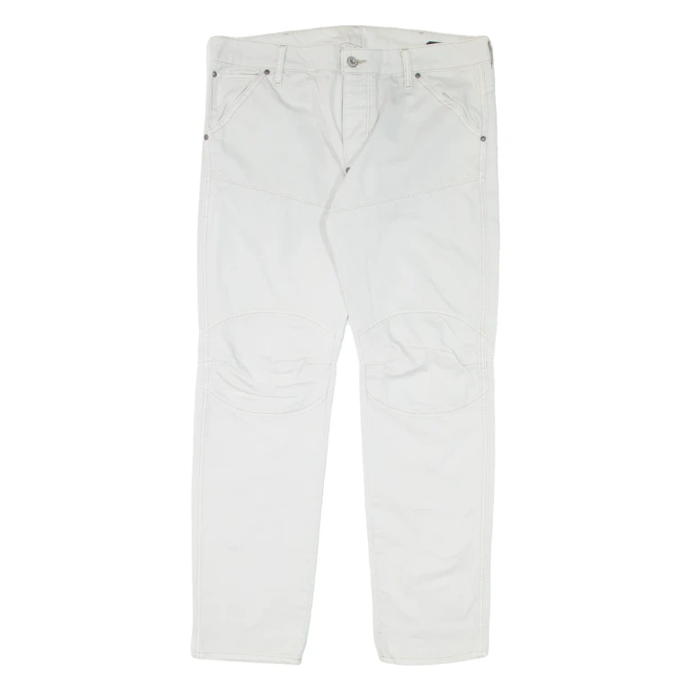 G-STAR RAW Mens Trousers Grey Slim Straight W33 L30