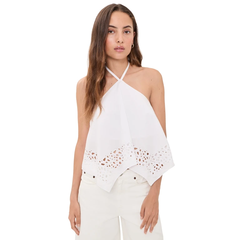 A. L.C. Aleia Top White XL