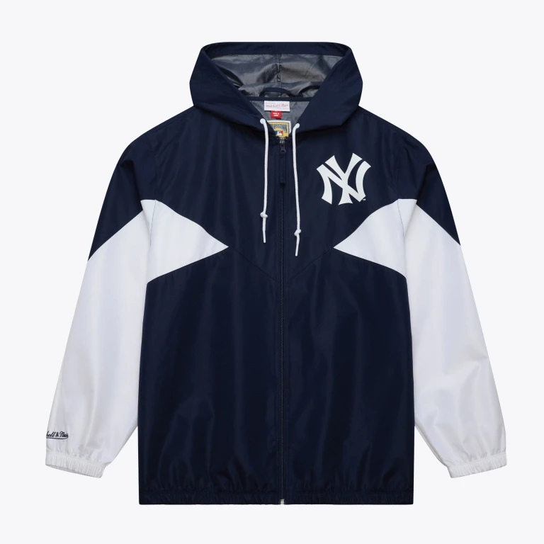 Men's MLB Ultimate Lightweight Windbreaker Vintage Logo Yankees Windbreakers