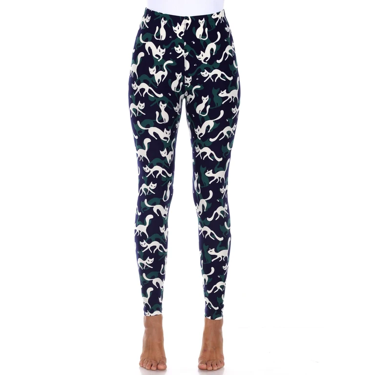 Women's Super Soft Cat Printed Leggings