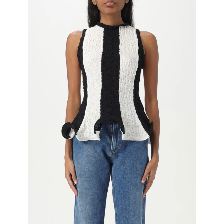 MSGM Top Woman color Black (3842MDT05Y257317099)