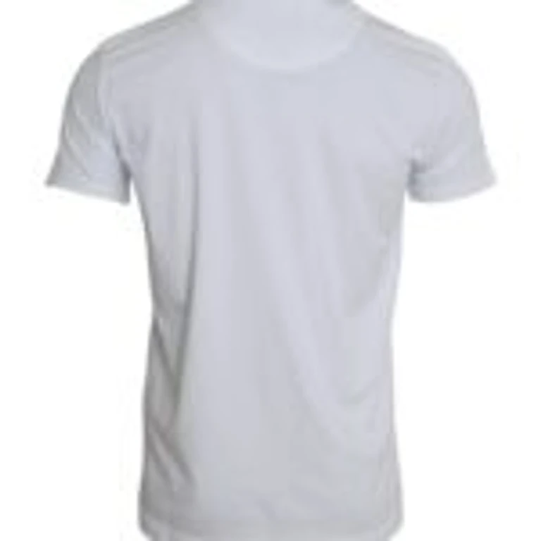 Dolce & Gabbana White Cotton Roundneck Short Sleeve T-Shirt - Men