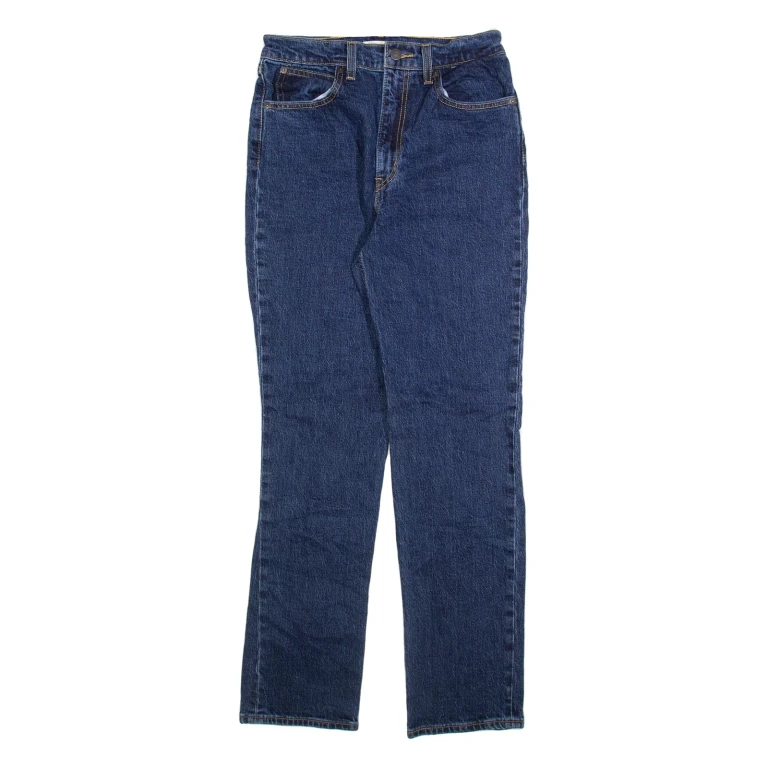 LEVI'S Big E Womens Jeans Blue Slim Straight W28 L31