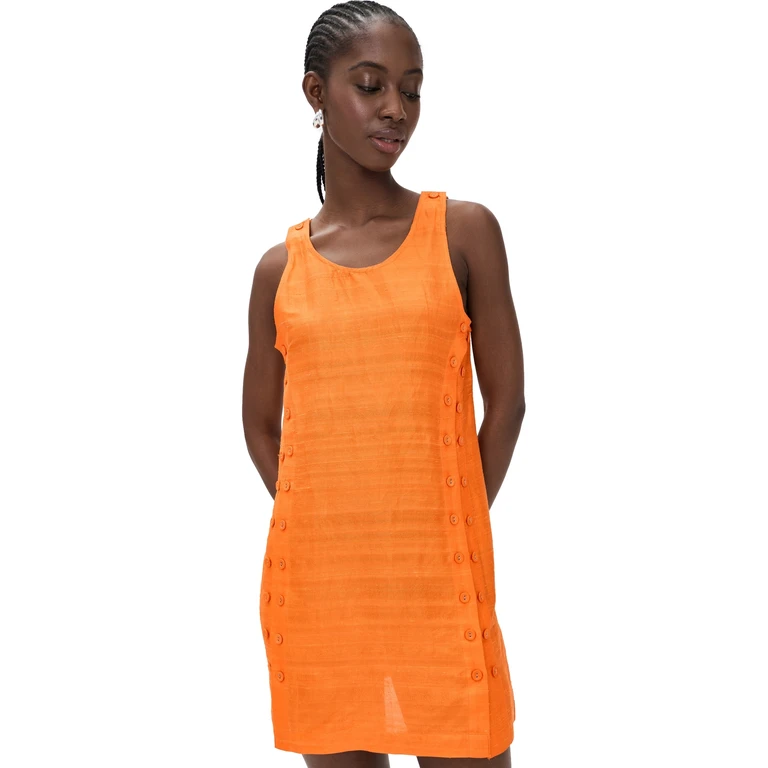 Coniglio Palm Beach Palmo Mini Dress Marigold One Size