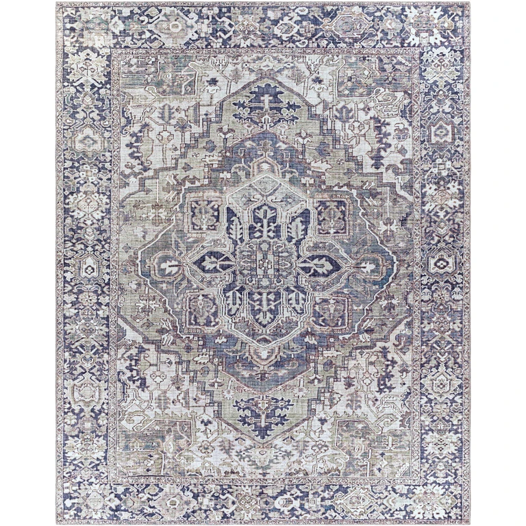 Neyland Iris Gray Area Rug 2359
