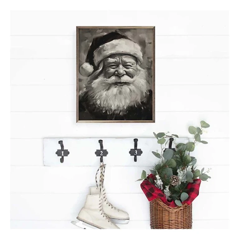 Santa BW
