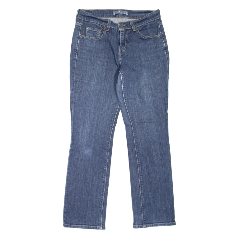 LEVI'S 505 Womens Jeans Blue Regular Straight W29 L28