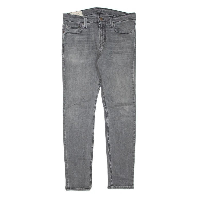 HOLLISTER Super Skinny Womens Jeans Grey Regular Skinny Stone Wash W32 L30