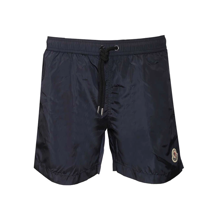 Moncler Nylon swimsuit Blue Polyamide/nylon Swimwear - Men