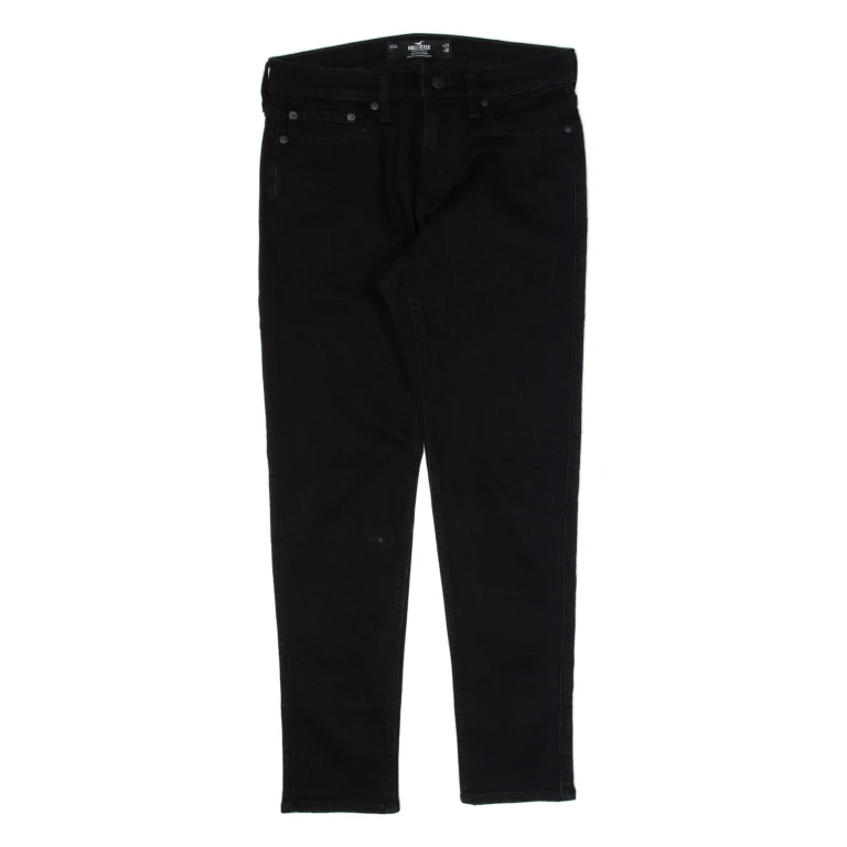 HOLLISTER Womens Jeans Black Slim Skinny W29 L27