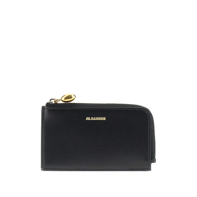 'Goji' zippered leather cardholder Woman One Size