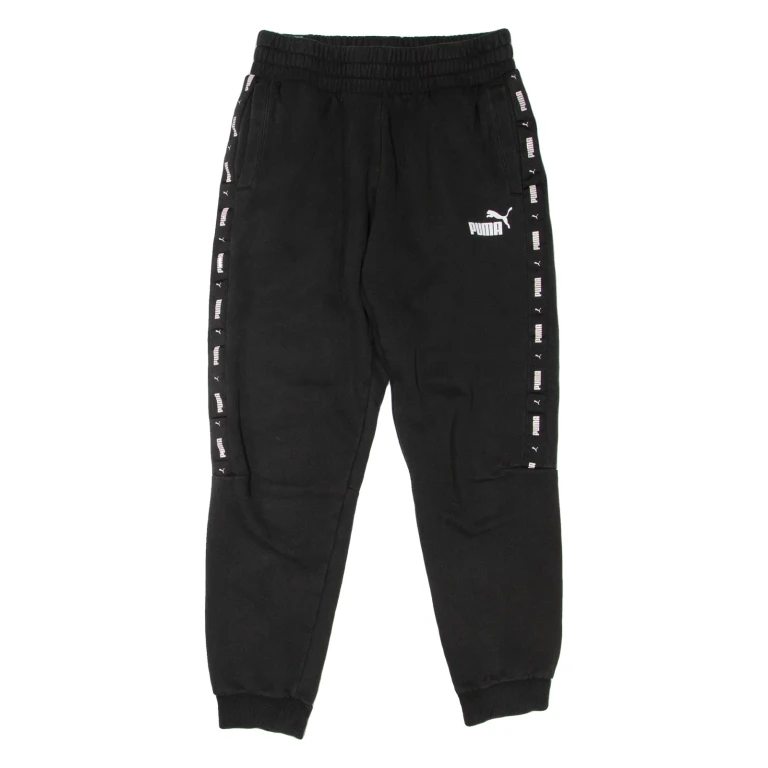 PUMA Mens Joggers Black Tapered M W28 L27