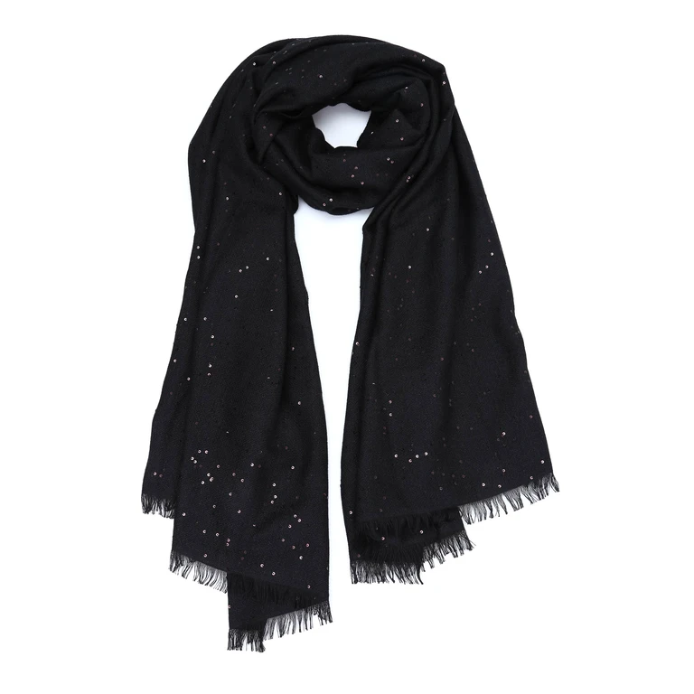 Écharpe Noir Pour Femme (MSC915029C101)