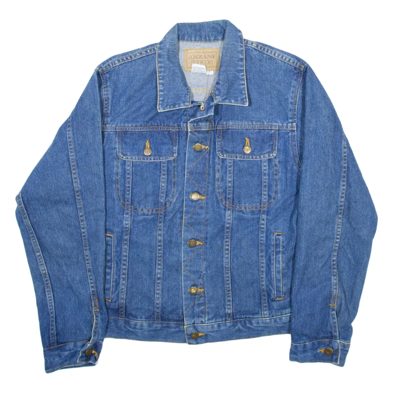AZANI DENIM Mens Denim Jacket Blue M