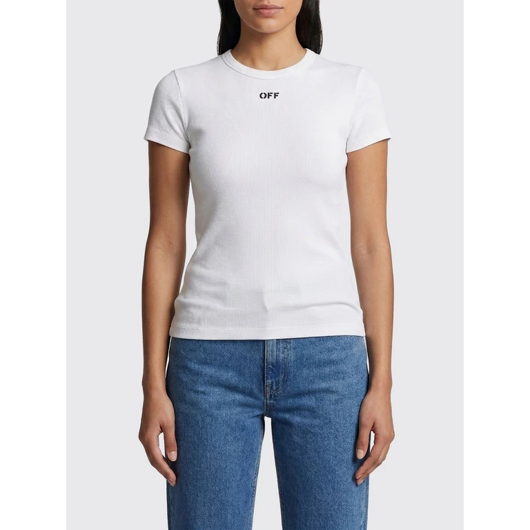OFF-WHITE T-Shirt Woman color White 1 (2AA065C99JER0050110)