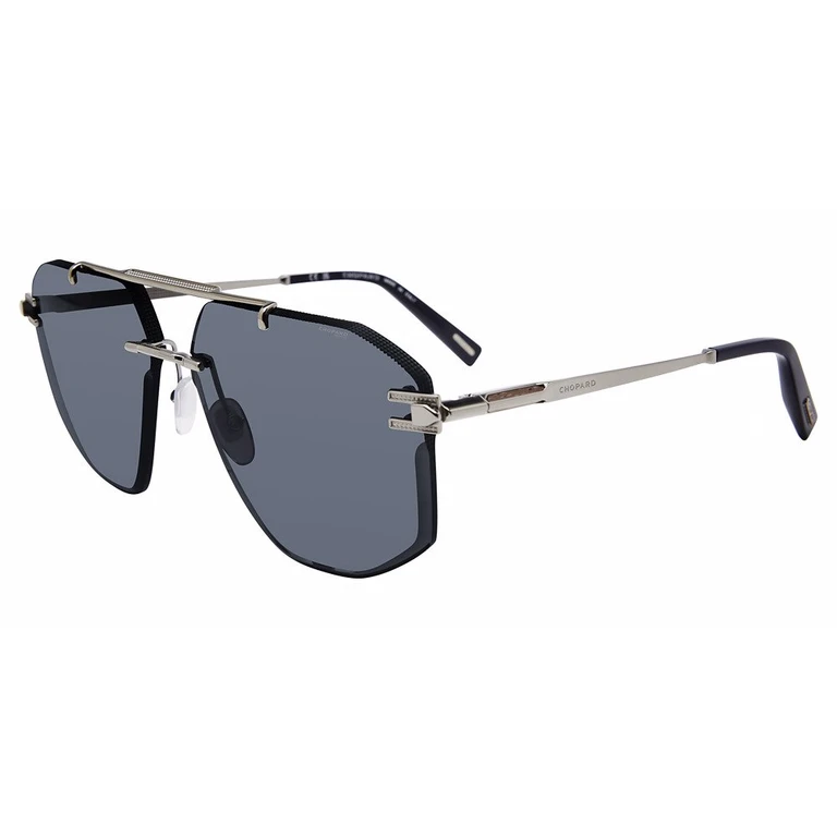 Chopard Dark Grey Pilot Mens Sunglasses SCHL23 0509 64