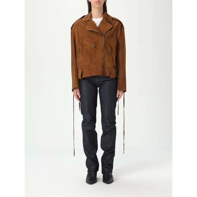 Jacket Woman color Camel (S25SANTD48033CAMEL)