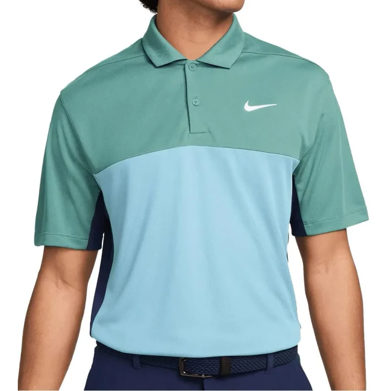 Men's Dri-Fit Victory Color-Block Golf Polo Polos