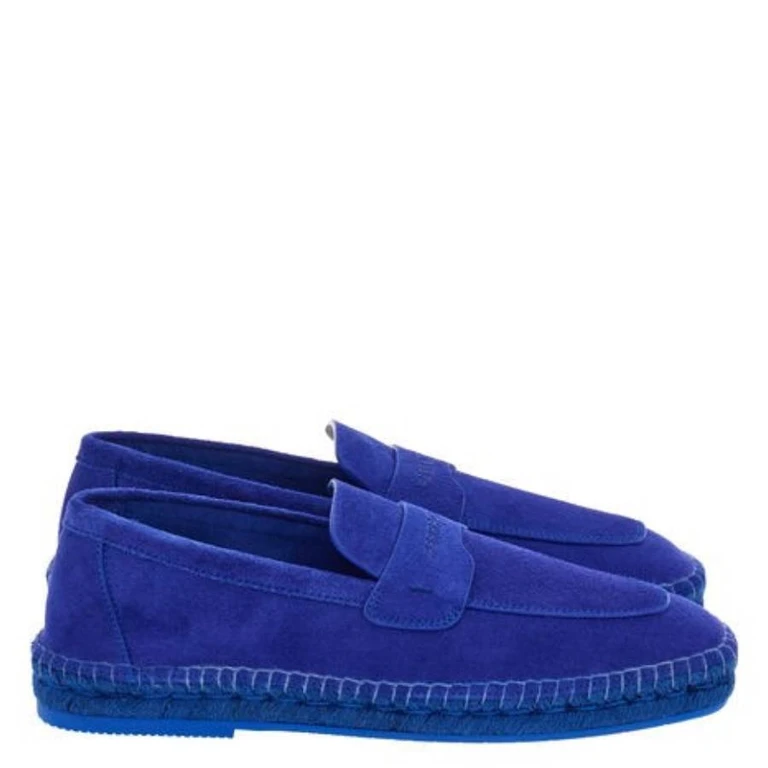 Desco Suede Espadrilles Loafer, Size 9