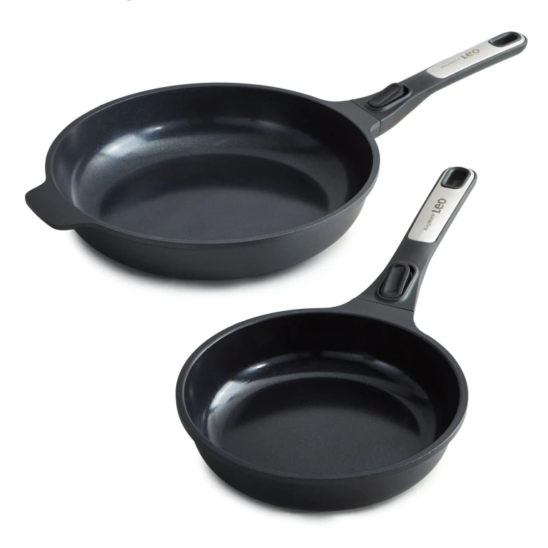 Leo Phantom 2pc Nonstick Ceramic Fry Pan Set, Recycled