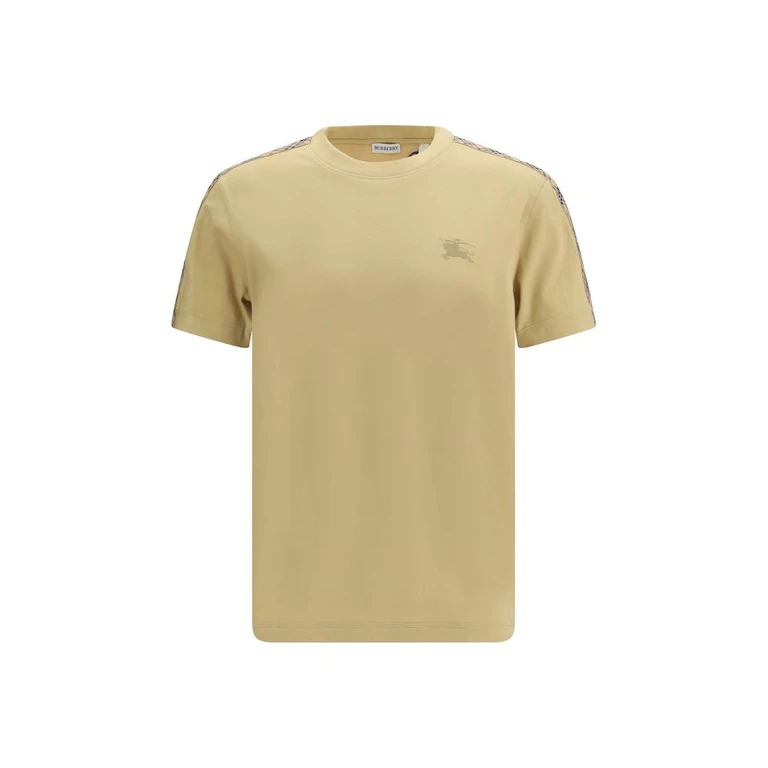 Burberry Beige Cotton T-Shirt - Men