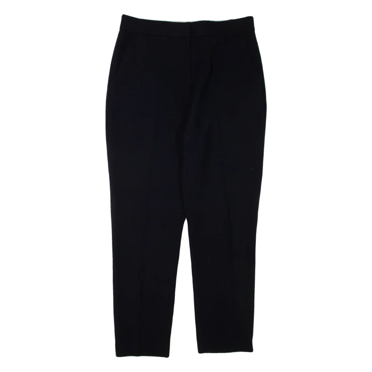 HOBBS LONDON Womens Trousers Blue Regular Tapered W30 L30