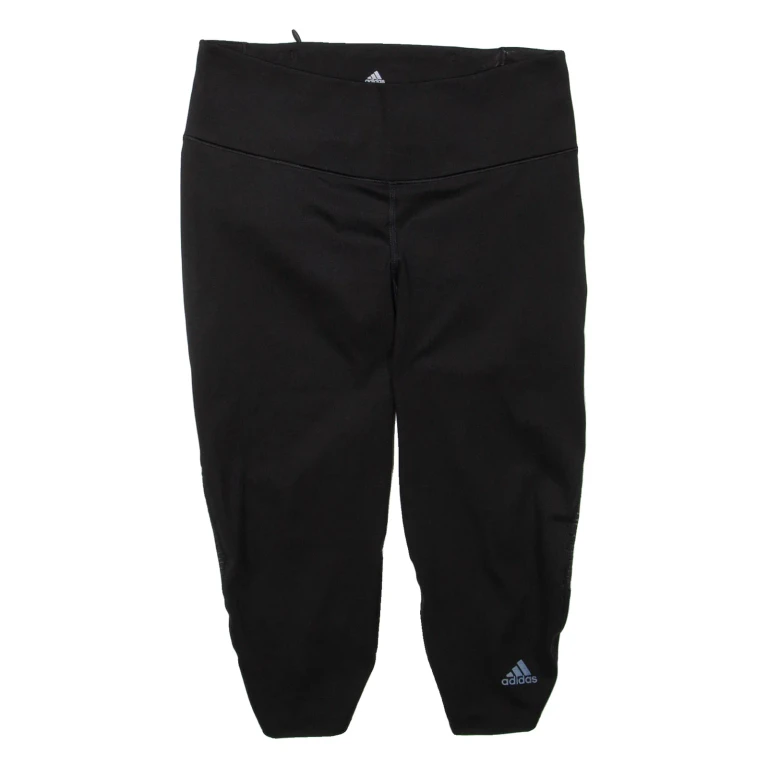 ADIDAS Energy Running Mens Sports Shorts Black Slim S W28