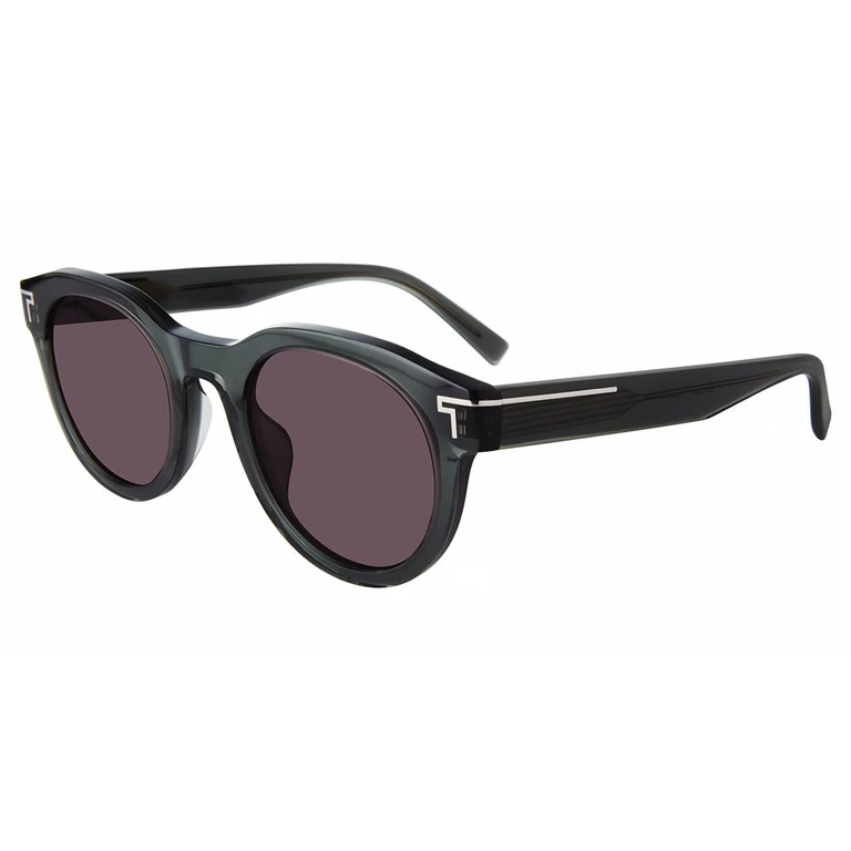 Grey Oval Unisex Sunglasses STU509 0804 50