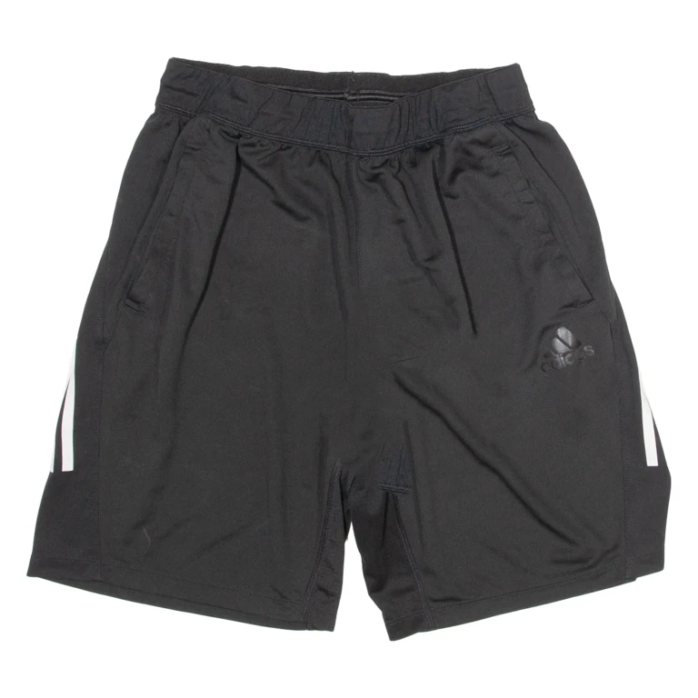 ADIDAS Mens Casual Shorts Black L W28