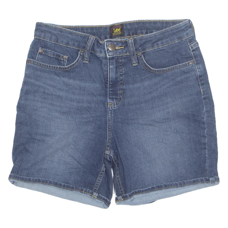LEE Womens Denim Shorts Blue M W30