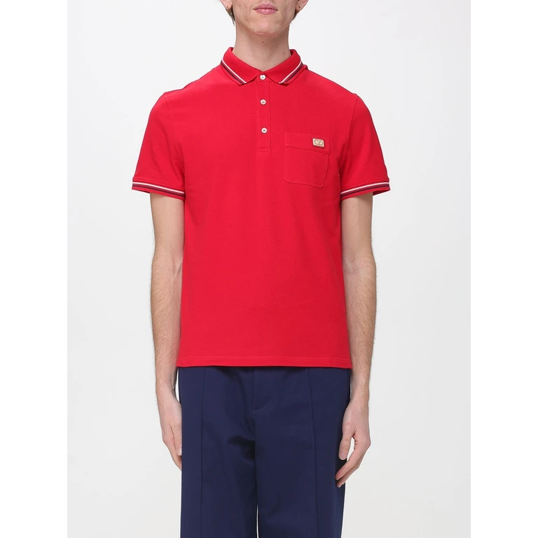 Polo Shirt Men color Red (8VMH01KAQJ157)