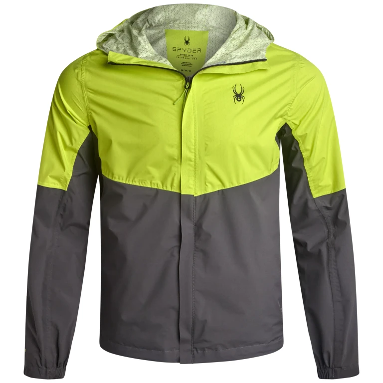 Men's Cloudy Day Rain Jacket - Lime